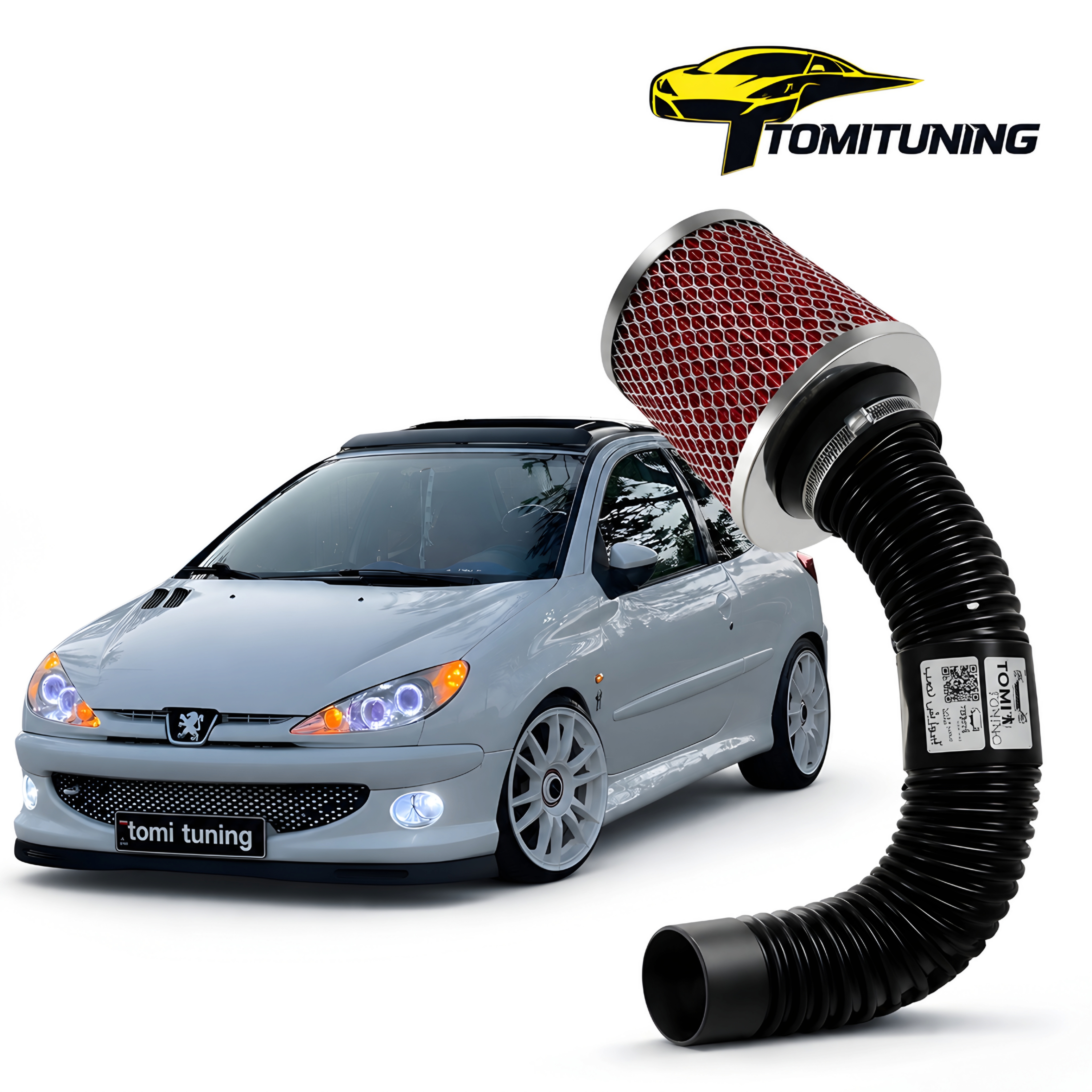 کیت مکش TU5/TU3 تامی تیونینگ فنری مناسب پژو 206